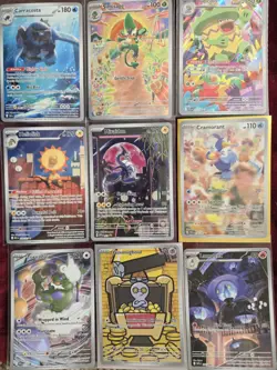 Pokemon Cards IR Mix Lot (27 Cards) Illustration Rare - Image 3