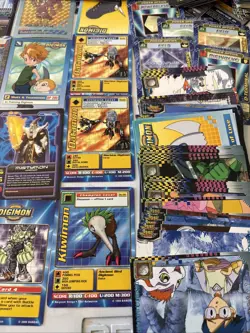 Digimon Vintage Card Lot Some Rare Cards! - Image 4