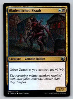 Bladestitched Skaab Innistrad: Midnight Hunt Regular - Image 1