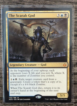 MTG: The Scarab God (Hour of Devestation)(MYTHIC RARE) - Image 1