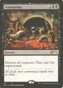 MTG Damnation (121) *Non-Foil* Secret Lair: Seb McKinnon MT/NM Free Ship - Image 1