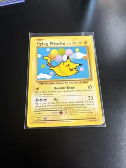 Pokemon TCG Flying Pikachu XY Evolutions Secret Rare 110/108 - Image 1
