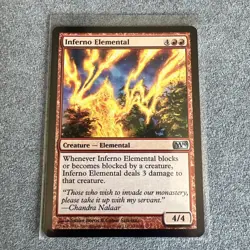 Inferno Elemental - Magic The Gathering MTG 2010 Core Set M10 #142/249 - Image 1