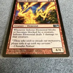 Inferno Elemental - Magic The Gathering MTG 2010 Core Set M10 #142/249 - Image 2