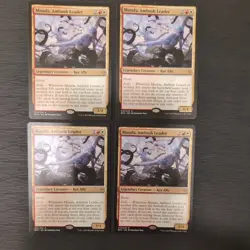 4x Munda, Ambush Leader LP Battle for Zendikar BFZ English Regular MTG - Image 1