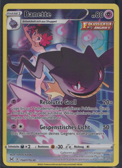 Banette TG07/TG30 - Verlorener Ursprung LOR - DE - NM - Pokemon TCG Karte - Image 1