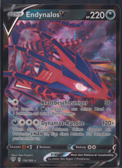 Endynalos V 116/189 - Flammende Finsternis - DE - NM - Pokemon TCG - Image 1