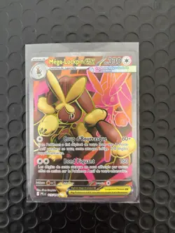 Carte Pokemon MEGA-LOCKPIN 115/094 EX Full Art FA ME02 PFL FR NEUF - Image 1