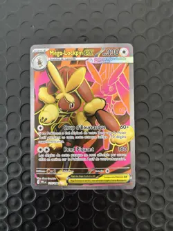 Carte Pokemon MEGA-LOCKPIN 115/094 EX Full Art FA ME02 PFL FR NEUF - Image 2