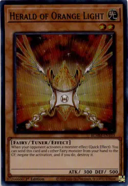 Herald of Orange Light (Starlight Rare) [BLMM - BLMM-EN103]1st Edition Starli... - Image 1