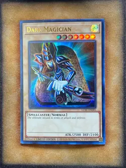 Yugioh Dark Magician LC01-EN005 Ultra Rare Limited Edition NM - Image 1
