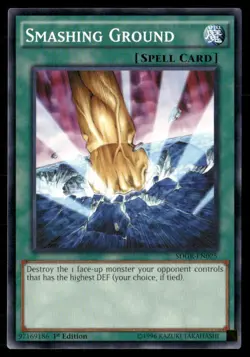 Smashing Ground Structure Deck: Geargia Rampage SDGR-EN025 Yugioh LP - Image 1