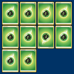 10x Grass Energy Lot Sword Shield Energy Pokemon Cards Set Builder - Image 1