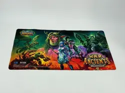 Lot 2 World of Warcraft TCG War of the Ancients Timewalker World Breaker Playmat - Image 2