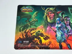 Lot 2 World of Warcraft TCG War of the Ancients Timewalker World Breaker Playmat - Image 3