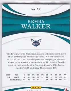 Kemba Walker 2018-19 Panini Immaculate 1/75 First One 1/1 - Image 2