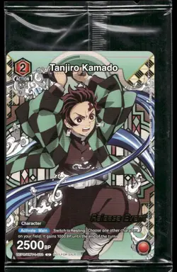 Tanjiro Kamado KMY-1-072 Release Event SEALED - Union Arena TCG Demon Slayer - Image 1