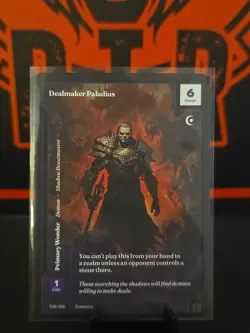 Wonders Of The First - Dealmaker Paladius 326/401 Primary Wonder NM Non-Foil - Image 1