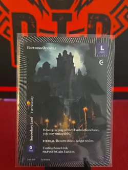 Wonders of the First Existence Fortress Orcscar 340/401 Common Holo Foil NM - Image 1