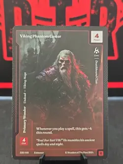 Wonders of the First Existence Viking Phantom Caster 220/401 Paper Rare NM - Image 1