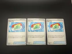 x3 Poke Pad Pokemon TCG Perfect Order Trainer Card 081/088 Near Mint - Image 1