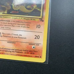 Magmar 39/62 Pokemon Cards WOTC TCG: Base Set 1999 Fire LP UK Rare - Image 3