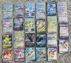 Pokemon Tcg Lot of 41 Eeveelution Cards - Multiple Sets & Promos - Image 1
