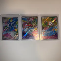 Pokemon First Partner Illustration Collection 3 card gen 7 (Alola set) - Image 1