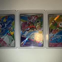 Pokemon First Partner Illustration Collection 3 card gen 7 (Alola set) - Image 3