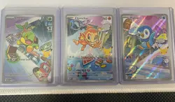 Pokemon Turtwig, Chimchar, Piplup MEP Holo Lot 3 Cards English 2026 - Image 1