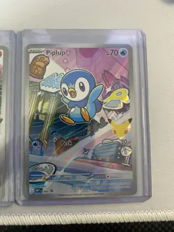 Pokemon Turtwig, Chimchar, Piplup MEP Holo Lot 3 Cards English 2026 - Image 4