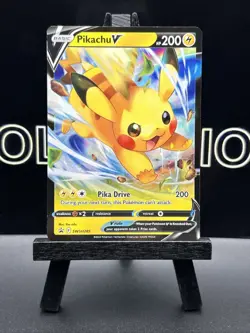 Pikachu V SWSH285 SWSH: Sword & Shield Promo Cards Holo VLP - Image 2