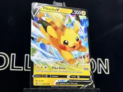 Pikachu V SWSH285 SWSH: Sword & Shield Promo Cards Holo VLP - Image 4