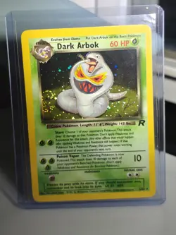 Dark Arbok Team Rocket 2/82 Holo Rare WotC 2000 Card Pokemon TCG LP - Image 2