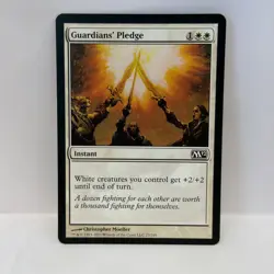 Guardians' Pledge, Magic the Gathering (MTG) Core Set (M12) Regular #22 (LP) - Image 1