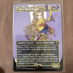 Celes, Rune Knight (Borderless) Commander: Final Fantasy Regular - Image 1