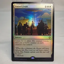 United Front Foil NM MTG TLA Near Mint Regular Magic The Gathering Fast Shipping - Image 1