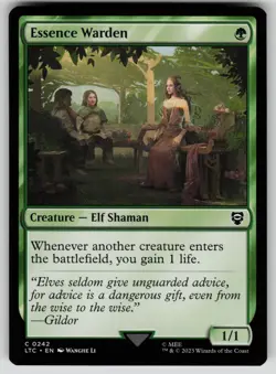 Essence Warden Normal C The Lord of The Rings 242 NM - Image 1