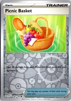 PICNIC BASKET 184/198 UNCOMMON SCARLET & VIOLET POKEMON REVERSE HOLO NM - Image 1