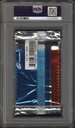 2003 NINTENDO POKEMON EX RUBY & SAPPHIRE BOOSTER PACK LAIRON PSA MINT 9 - Image 2