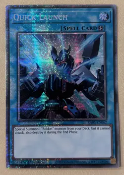 Quick Launch RA05-EN062 Starlight Rare 1st Ed - Image 1