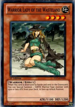 Warrior Lady of the Wasteland, Common, 1st Edition, YS11-EN020 - Image 1