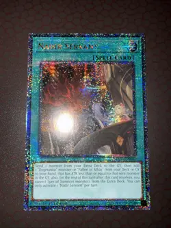 Yu-Gi-Oh! Nadir Servant - RA01-EN062- Quarter Century Secret Rare - 1st NM! - Image 2