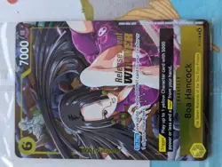 One Piece Boa Hancock Pre Release Event Winner P-115 Sealed Holo Stamp Op-15 - Image 3