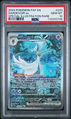 2024 POKEMON PAF EN-PALDEAN FATES SPECIAL ILLUSTRATION RARE GARDEVOIR EX PSA 10 - Image 1