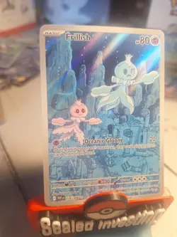 🔥 Frillish NM+ Illustration Rare 126/086 White Flare Pokemon S&V TCG 🔥 - Image 1