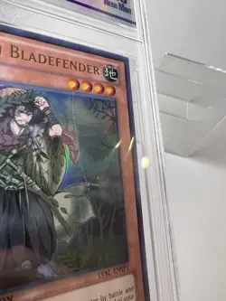 Yugioh! Sylvan Bladefender LVAL-ENSP1 Ultra Rare Limited Edition CCG Graded 8 - Image 4
