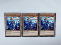 3 x MZMU-EN043 - Dragonic Warrior Rare 1st Ed Playset YuGiOh - Image 1