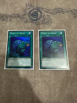 Yugioh - Moray of Greed - AP01-EN010 - Super Rare - NM - 2x - Image 1