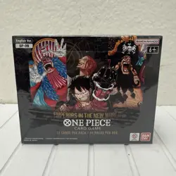 One Piece (ENG) OP-09 Emperors In The New World Booster Box [SEALED] - Image 1